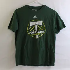 Adidas Portland Timbers Green Crew Neck T-Shirt Women's Large 14/16