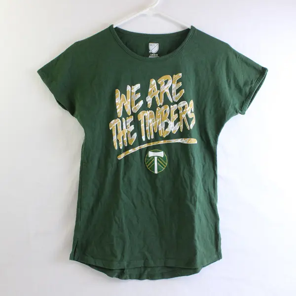 MLS We Are The Timbers Green T-Shirt Women's Large