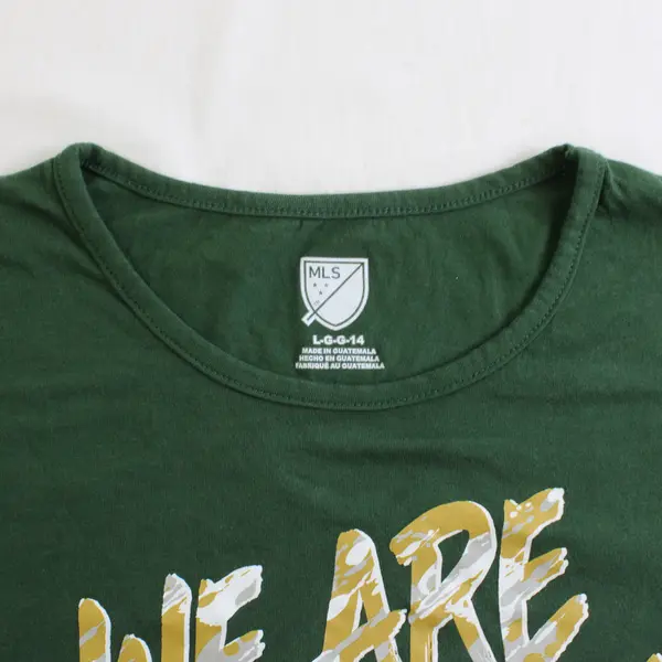 MLS We Are The Timbers Green T-Shirt Women's Large