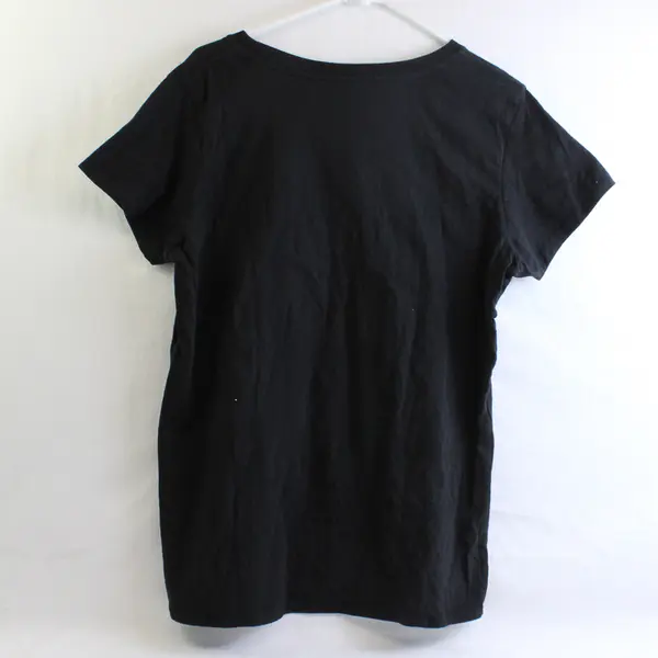  Happy Halloween Black Graphic T-Shirt Women's XL 16-18