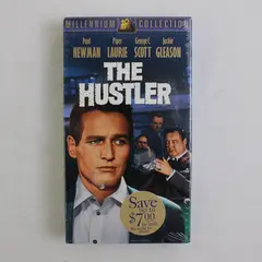 Vintage VHS The Hustler 1961 Starring Paul Newman Jackie Gleason B&W New Sealed