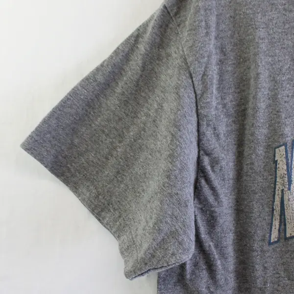 Delta Pro Weight  Gray North Carolina Short-Sleeved T-Shirt Adult Large