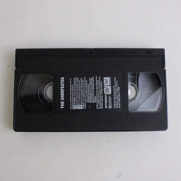 Vintage 1969 Film VHS The Undefeated John Wayne Rock Hudson Good Condition