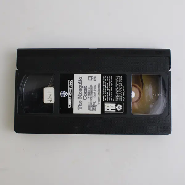 Vintage 1986 Film on VHS The Mosquito Coast Harrison Ford Helen Mirren Good