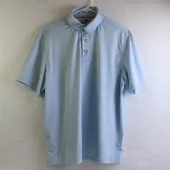 Caribbean Joe Light Blue Polo Shirt Men's Large