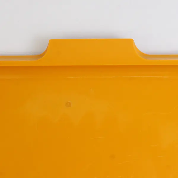 Vintage Ingrid Ltd Chicago Orange/Yellow Large Rectangle Plastic Serving Tray