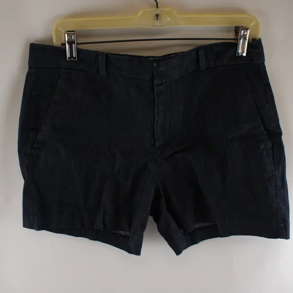 Banana Republic Blue Flat-Front Shorts Women's Size 29/8