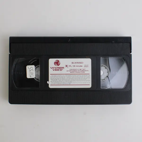 Vintage VHS Tape Ironweed Starring Jack Nicholson Meryl Streep 1987 Good