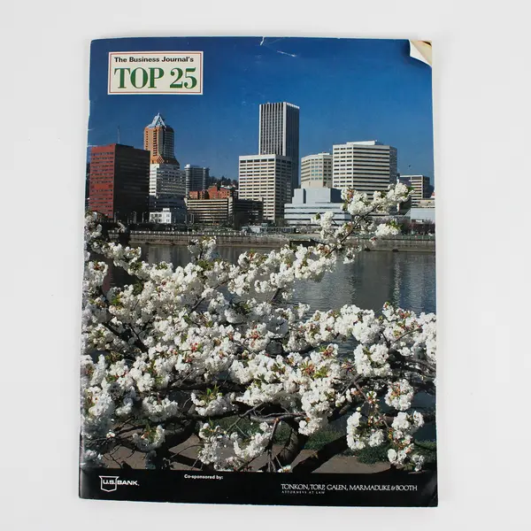 The Business Journal Portland Oregon Top 25 Lists April 1996 Magazine