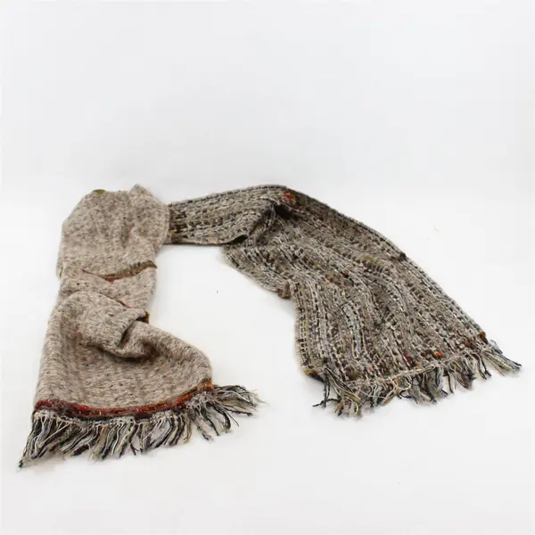 Lot of 3 Women's Fringed Knit Rectangle Scarves