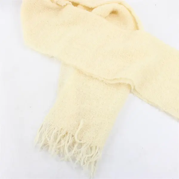 Lot of 3 Women's Fringed Knit Rectangle Scarves