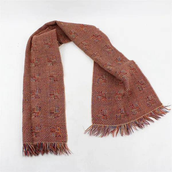 Lot of 3 Women's Fringed Knit Rectangle Scarves