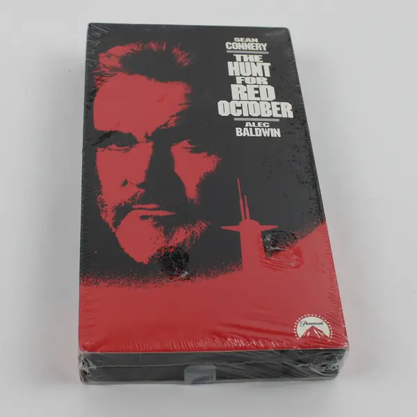 Vintage Film The Hunt for Red October 1989 Sean Connery Alec Baldwin New Sealed