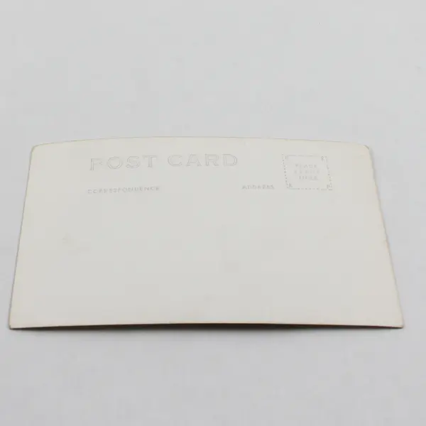 Umpqua Bridge Reedsport Oregon Coast Highway RPPC Postcard 1930s Eddy