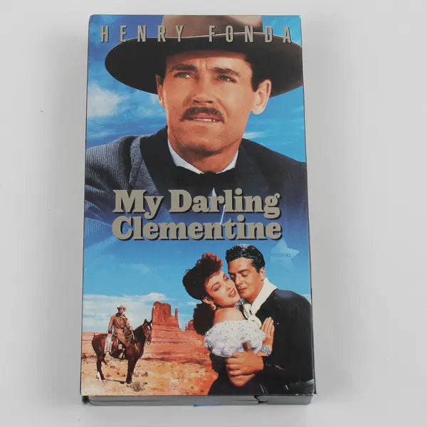 Vintage 1946 Film on VHS My Darling Clementine Henry Fonda B&W Good