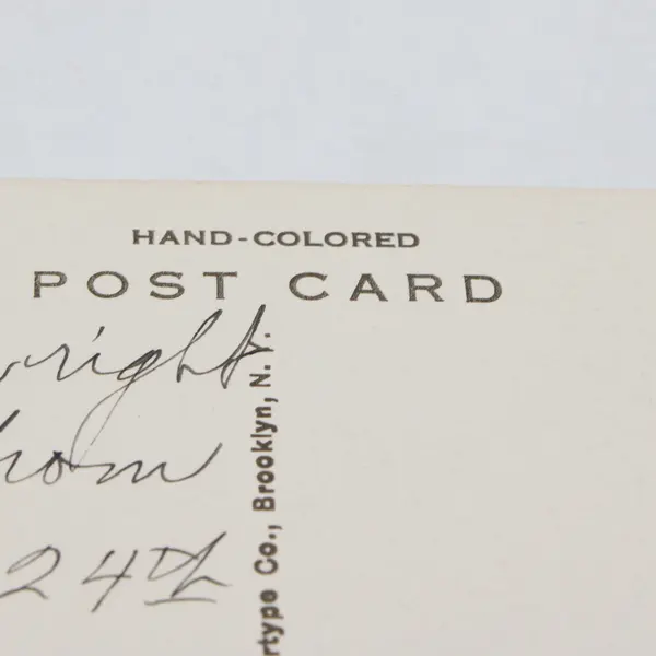 High School Dallas Oregon Colorized Litho Postcard 1910s Polk County