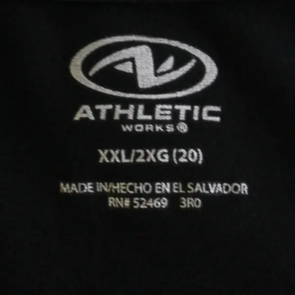 Athletic Works Black Long-Sleeved T-Shirt Women's XXL 20