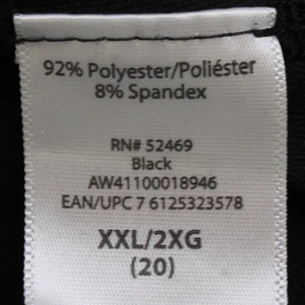 Athletic Works Black Long-Sleeved T-Shirt Women's XXL 20