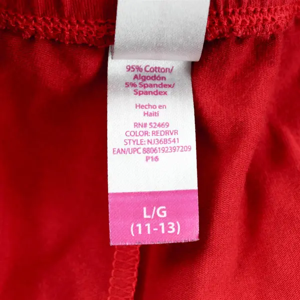 No Boundaries Red Leggings Juniors Size Large 11-13