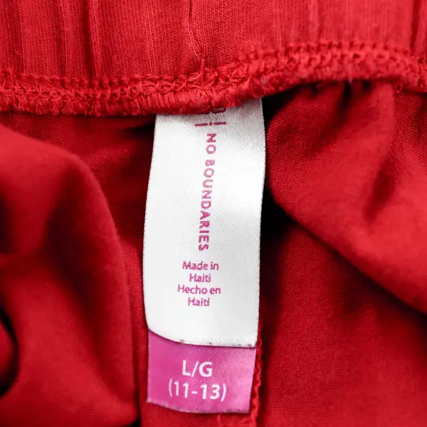 No Boundaries Red Leggings Juniors Size Large 11-13