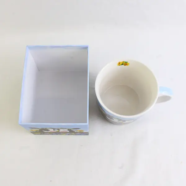 Lot Of 3 PPD Two Can Art Cute Cow Friends Patterned Mug, Kitchen Towel, Napkins