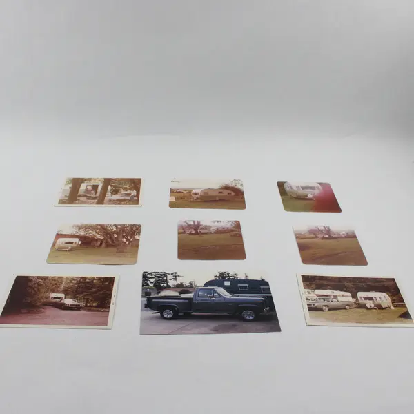 Lot Of 9 Vintage Oregon Terry Camper Trailer Photos 1970s 1980s 