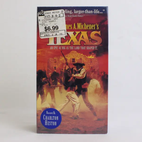 Texas VHS 2-Tape Set, 2000 VHS 09724 New/Sealed