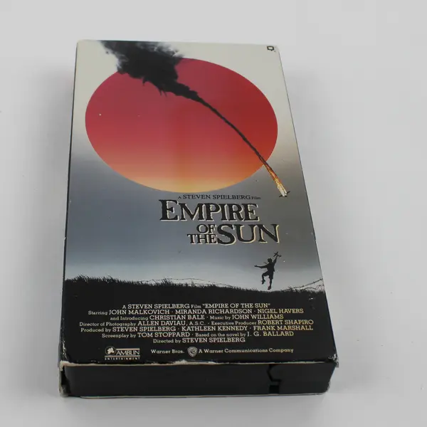 Vintage Film on VHS Empire of the Sun 1987 John Malkovich Warner Bros