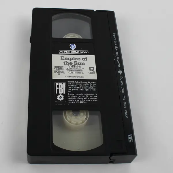 Vintage Film on VHS Empire of the Sun 1987 John Malkovich Warner Bros