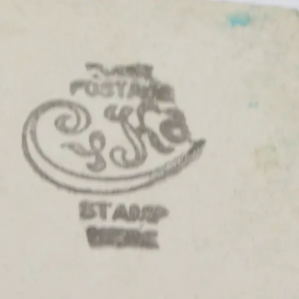 Vintage Homestead House RPPC Photo Postcard 1910s Chickens In Yard