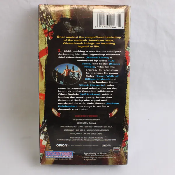 Winterhawk VHS Tape, 1997 # 05-09470, New/Sealed