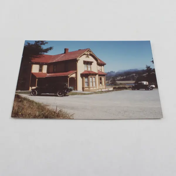 Hughes House Cape Blanco State Park Oregon Pic-Ture Post Postcard 1990s