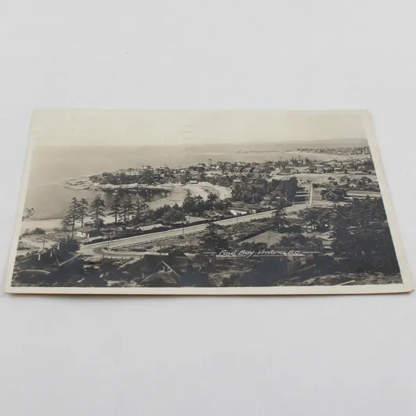 Foul Bay Victoria British Columbia Canada RPPC Postcard 1924