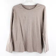 Great Northwest Clothing Co. Women's XL Brown Crew Neck Long Sleeve Shirt