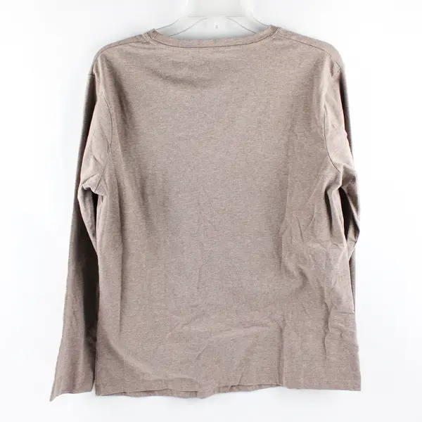 Great Northwest Clothing Co. Women's XL Brown Crew Neck Long Sleeve Shirt