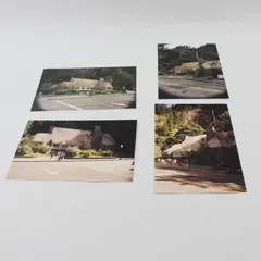 Lot Of 4 Vintage 1990s Multnomah Falls Lodge Oregon Photos 4X6