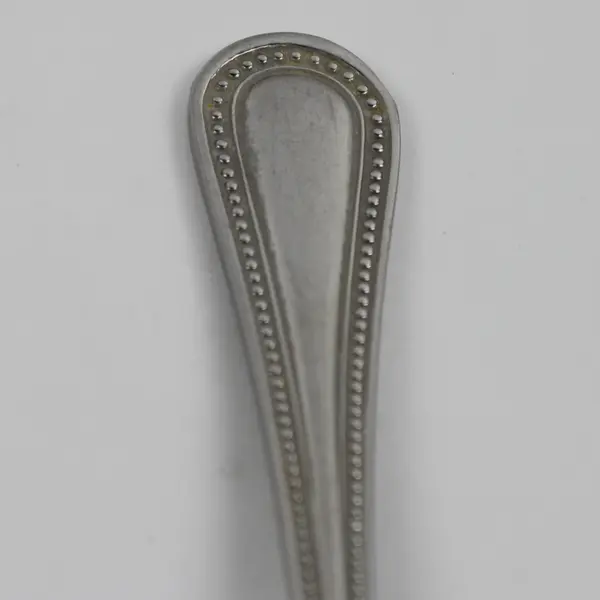 Lot of 2 Towle Silver Hotel Multimotif Beaded Pattern 18/10 SS Salad Forks 7.5"