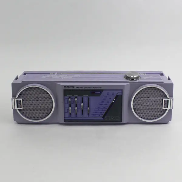 Vintage GPX Grand Prix RADIO AM FM Stereo Receiver A275R Lavender Tested Works