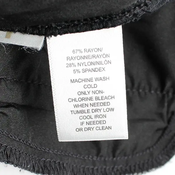 Ann Taylor Loft Women's 2 Petite Black Skinny Stretch Dress Pants