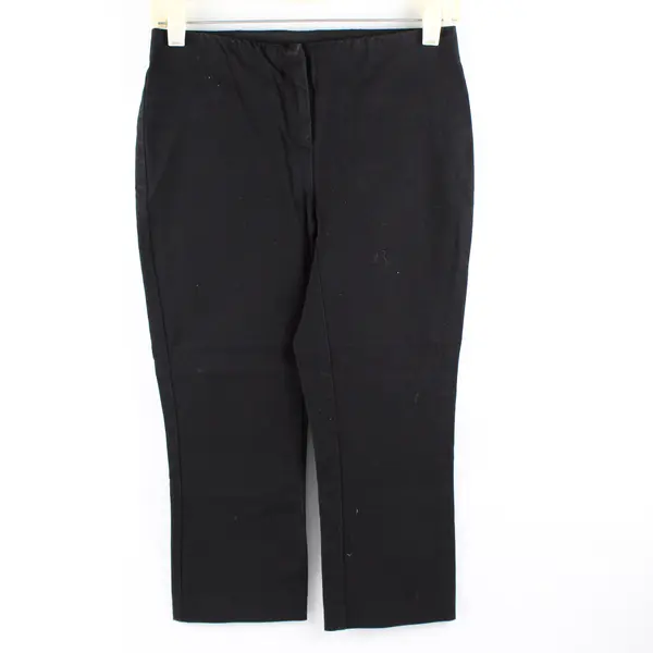 Alfani Women's 2P Black Comfort Waist Stretch Dress Work Capri Pants