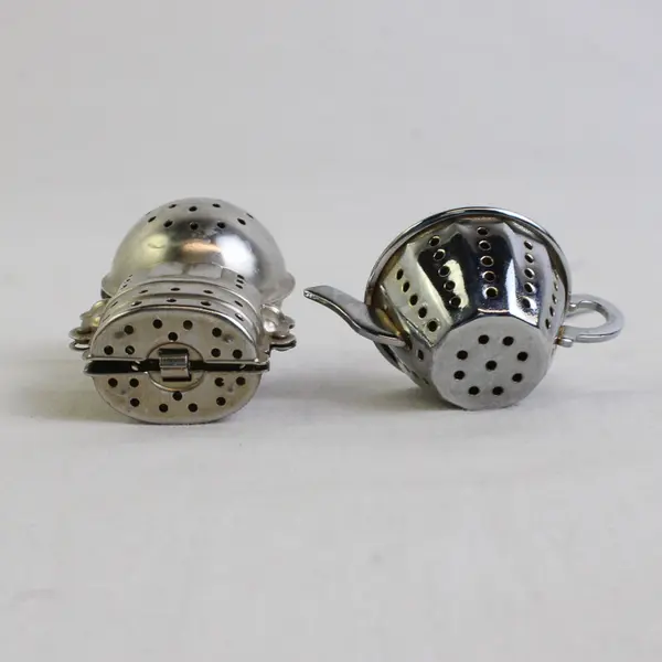 Lot Of 3 Astronaut, Tea Pot, Heart Shaped Loose Leaf Tea Infuser