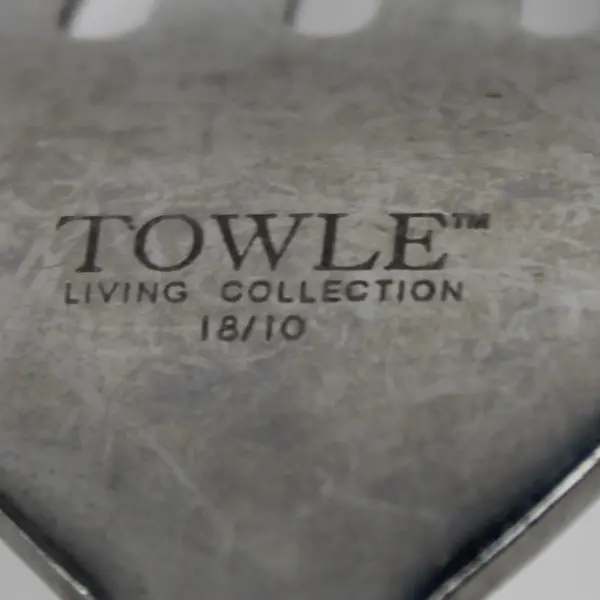 Lot of 2 Towle Silver Back Bay Pattern 18/10 SS Dinner Forks 8.25" Good Rare HTF