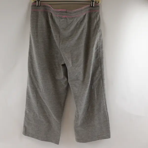 Zena Sport Gray and Pink Capri Sweats Women's Small