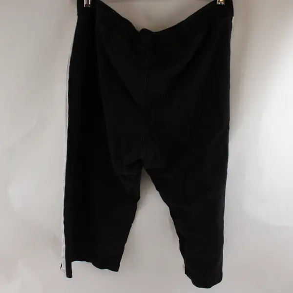 New York Laundry Black and White Cotton Capri Sweats Women's Large