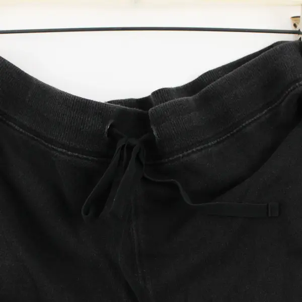 New York Laundry Black and White Cotton Capri Sweats Women's Large