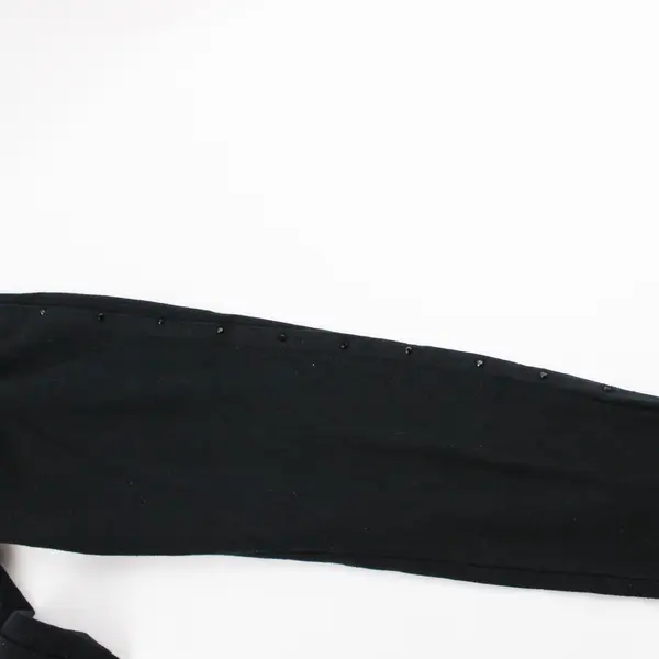 Style & Co. Solid Black Bedazzled Leggings Women's PM