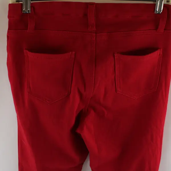 Faded Glory Cherry Red Jeggings Women's Medium 8-10