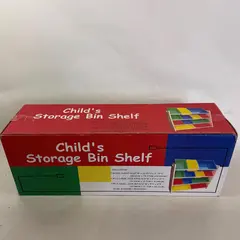 Rite Aid Basics Childs Storage Bin Shelf Organizer- Local Pickup Only