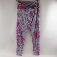 No Boundaries Multicolor Swirl Print Leggings Juniors Large 11-13