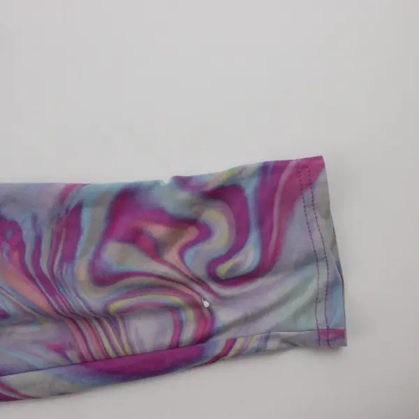 No Boundaries Multicolor Swirl Print Leggings Juniors Large 11-13